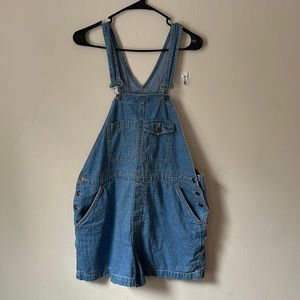 Vintage Xhiliration Denim Shortalls